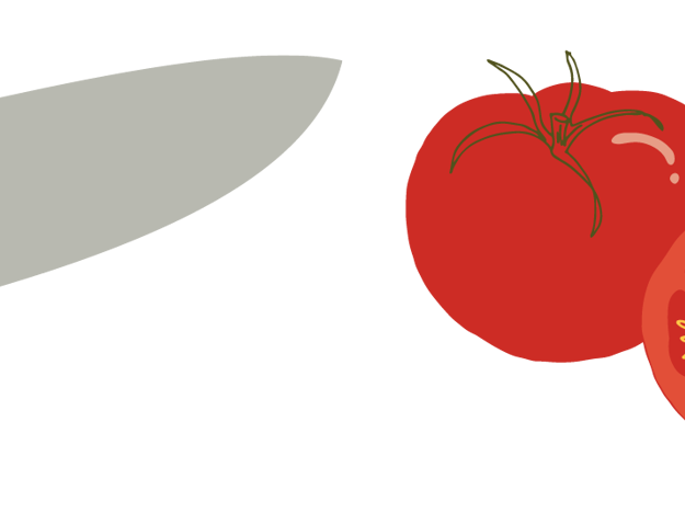 Knife & Tomatoes